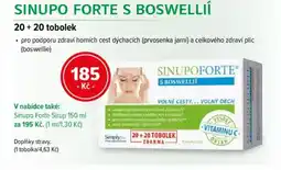 mojelekarna.cz Sinupo forte s boswellií 20+ 20 tobolek nabídka