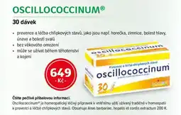 mojelekarna.cz Oscillococcinumⓡ 30 dávek nabídka