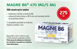 mojelekarna.cz Magne b6ⓡ 470 mg/5 mg 100 obalených tablet nabídka