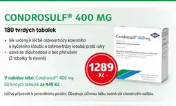 mojelekarna.cz Condrosulfⓡ 400 mg 180 tvrdých tobolek nabídka