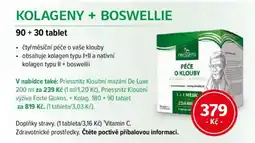 mojelekarna.cz Kolageny + boswellie 90 + 30 tablet nabídka