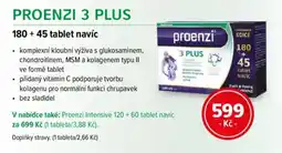 mojelekarna.cz Proenzi 3 plus 180 + 45 tablet navíc nabídka