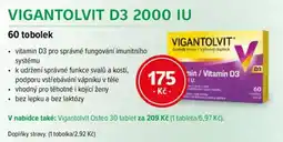 mojelekarna.cz Vigantolvit d3 2000 iu 60 tobolek nabídka