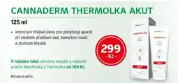 mojelekarna.cz Cannaderm thermolka akut nabídka