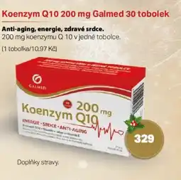 mojelekarna.cz Koenzym Q10 200 mg Galmed 30 tobolek nabídka