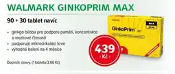 mojelekarna.cz Walmark ginkoprim max 90+30 tablet navíc nabídka