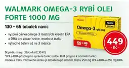 mojelekarna.cz Walmark omega-3 rybí olej forte 1000 mg nabídka