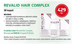 mojelekarna.cz Revalid hair complex 30 kapslí nabídka
