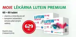 mojelekarna.cz Moje lékárna lutein premium 60 + 60 tablet nabídka