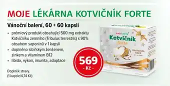 mojelekarna.cz Moje lékárna kotvičník forte nabídka