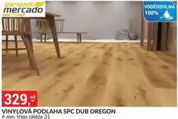 Baumax Vinylová podlaha spc dub oregon nabídka
