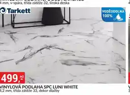 Baumax Tarkett vinylová podlaha spc luni white nabídka