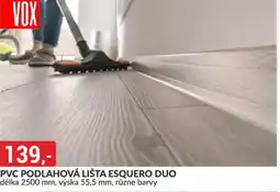 Baumax Pvc podlahová lišta esquero duo nabídka