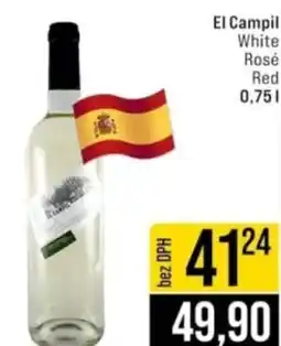 Jip El Campil White Rosé Red nabídka