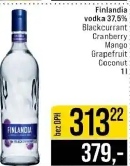 Jip Finlandia vodka 37,5% nabídka