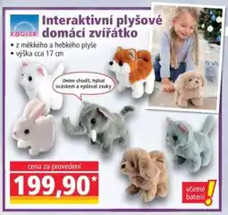Norma Interaktivní plyšové domácí zvířátko nabídka