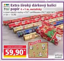 Norma Extra široký dárkový balicí papír nabídka