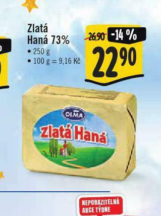 Jip Zlatá haná 73% nabídka