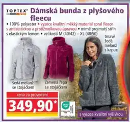 Norma Dámská bunda z plyšového fleecu nabídka