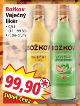 Norma Božkov Vaječný likér nabídka
