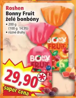 Norma Roshen Bonny Fruit želé bonbóny nabídka
