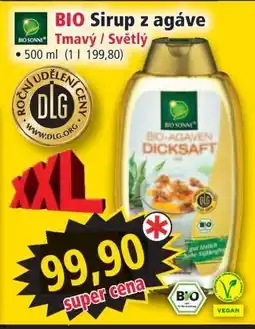 Norma BIO Sirup z agáve nabídka