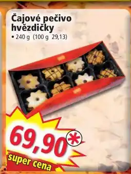 Norma Čajové pečivo hvězdičky nabídka