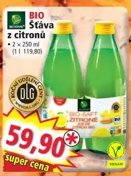 Norma BIO Šťáva z citronů nabídka