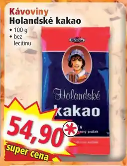 Norma Holandské kakao nabídka