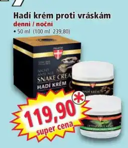 Norma Hadí krém proti vráskám nabídka