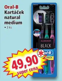 Norma Oral-B Kartáček natural medium nabídka
