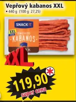 Norma Vepřový kabanos XXL nabídka