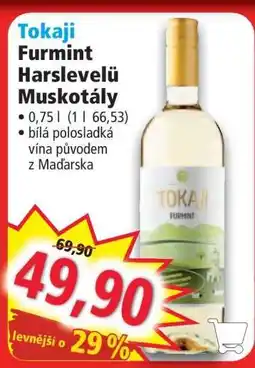 Norma Tokaji Furmint / Harslevelü / Muskotály nabídka