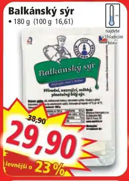 Norma Balkánský sýr nabídka