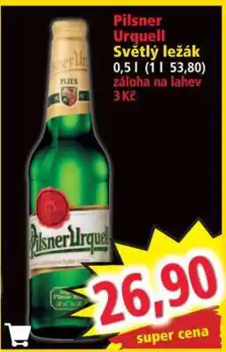 Norma Pilsner Urquell nabídka