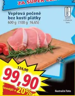 Norma Vepřová pečeně bez kosti, plátky nabídka