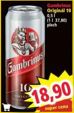 Norma Gambrinus Originál 10 nabídka