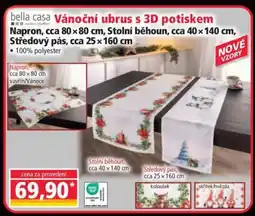 Norma Vánoční ubrus s 3D potiskem nabídka