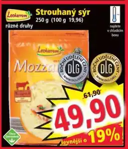 Norma Strouhaný sýr nabídka