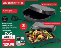 Kaufland Sada pekáčů s obracečkou nabídka