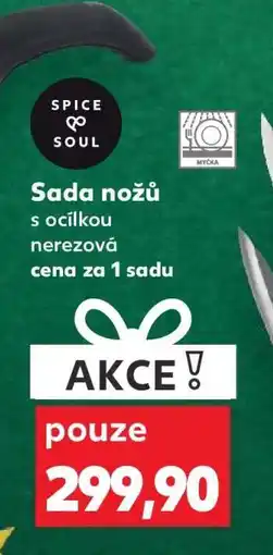 Kaufland Sada nožů s ocílkou nabídka