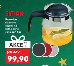 Kaufland SIMAX Konvice nabídka