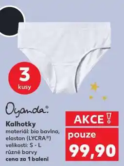 Kaufland Kalhotky Oyanda nabídka