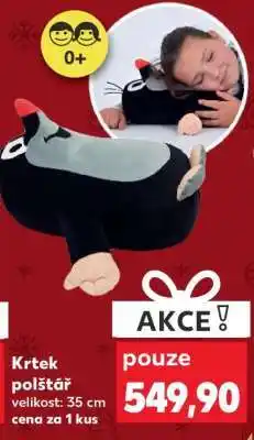 Kaufland Krtek polštář nabídka