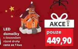 Kaufland LED domečky nabídka