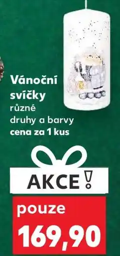 Kaufland Vánoční svíčky nabídka