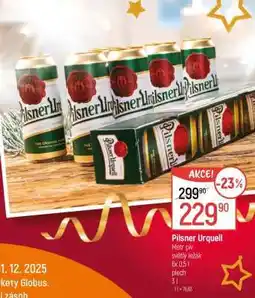 Globus Pilsner Urquell nabídka