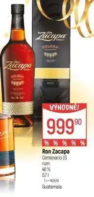 Globus Ron Zacapa Centenario 23 nabídka