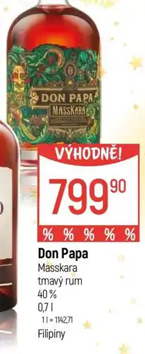 Globus Don Papa nabídka