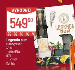 Globus Legenda rum nabídka